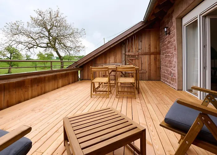 Daire Le Noyer - Appt Avec Terrasse Et Jardin Partage Puberg